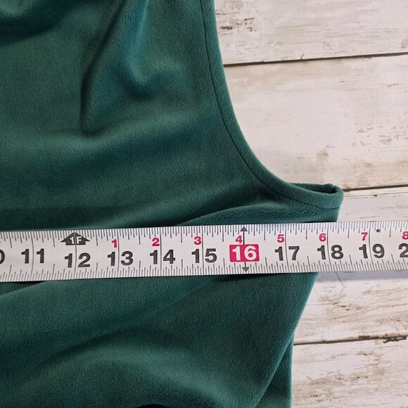 JUICY COUTURE Sleeveless Velour Jumpsuit Jade Green Small Casual Loungewear - Picture 4 of 10